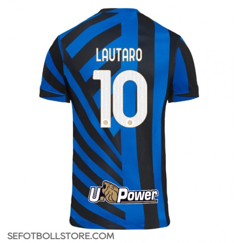 Inter Milan Lautaro Martinez #10 Replika Hemmatröja 2024-25 Kortärmad